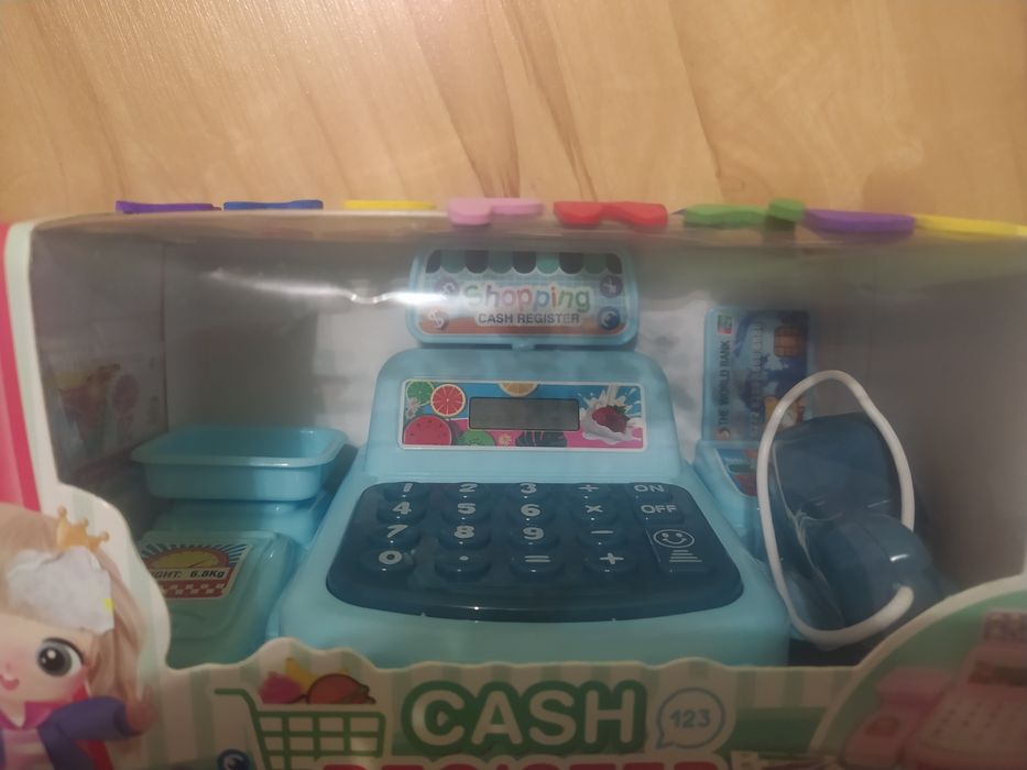 Zabawka kasa sklepowa