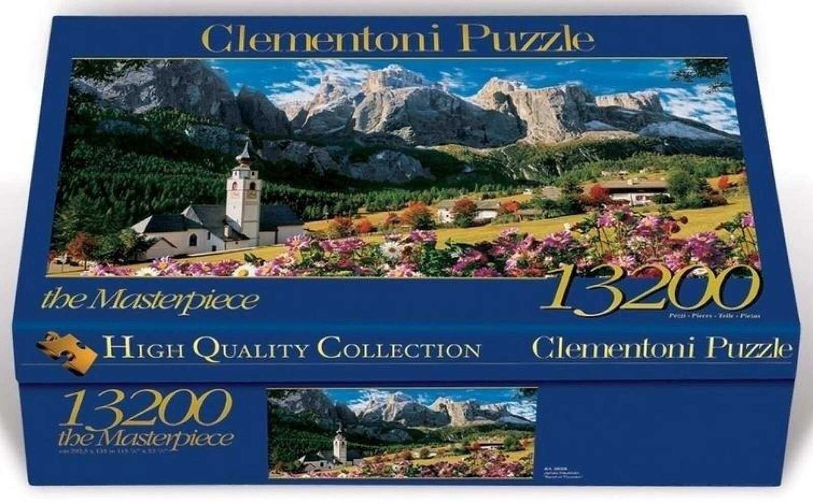 Puzzle 13200 HQ Dolomity pudełko,524x332 mm