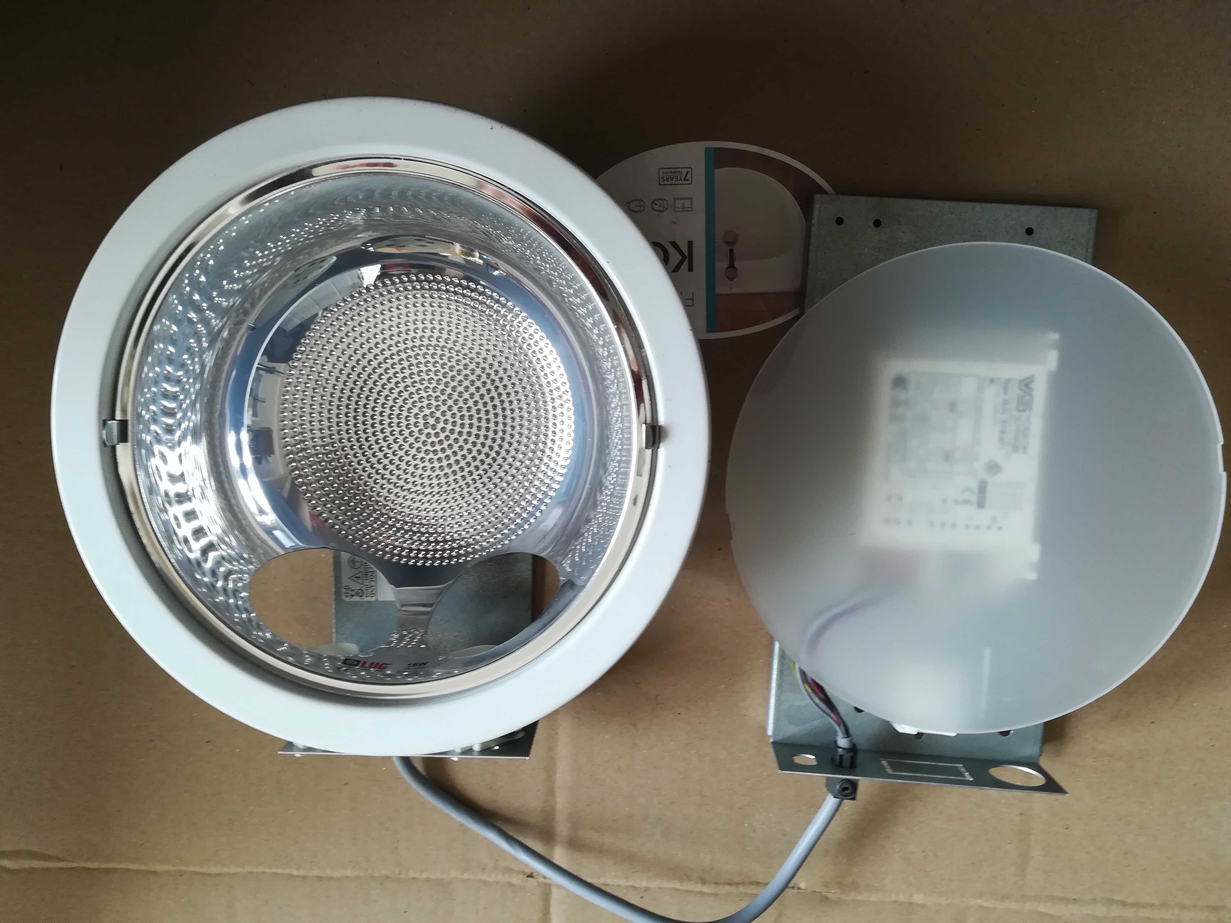 Lampy Oprawy świetlne DOWNLIGHT Lugstar Basic 2x18W 230V