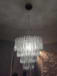 Lampa sufitowa kryształki