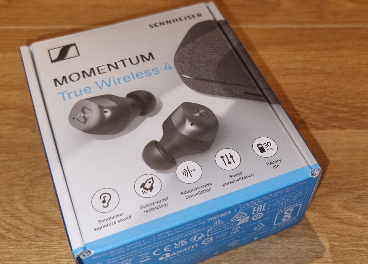 nowe sennheiser momentum true wireless 4 TW4