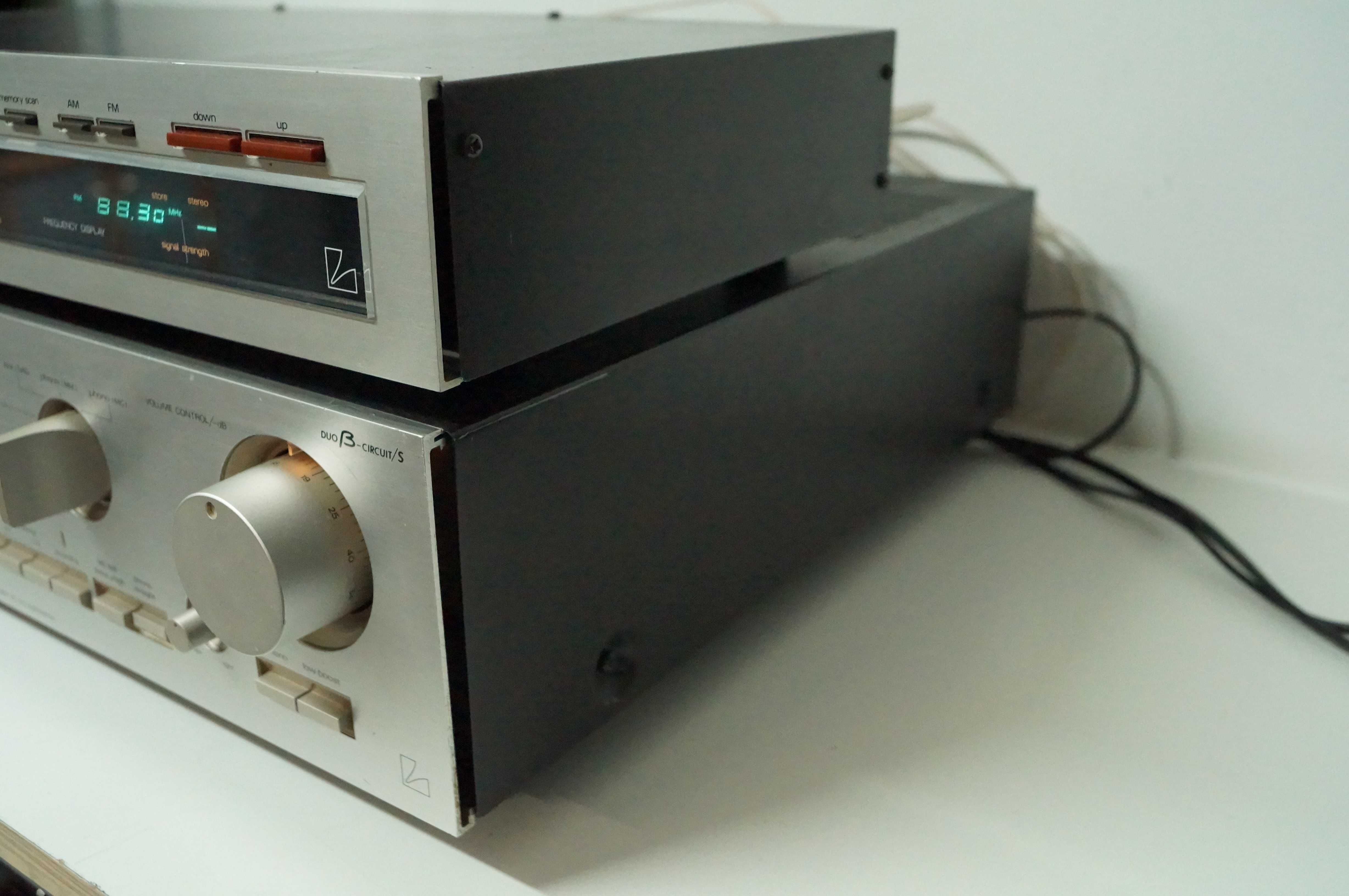 Zestaw stereo Luxman wzmacniacz L-410 + tuner T-240