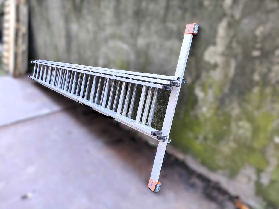 Drabina aluminiowa Krause Tribilo 3×14 MONTO