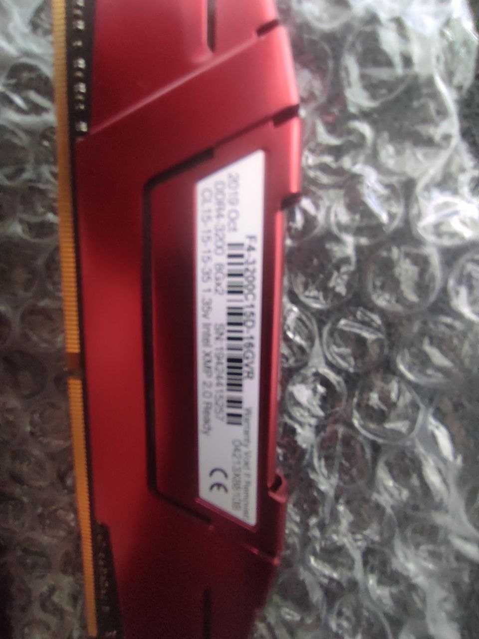 Оперативна пам'ять G.Skill Ripjaws V Red 16 GB (2x8GB)