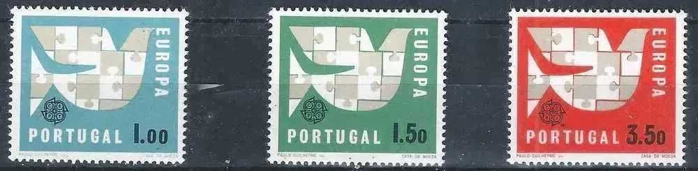 Selos Portugal 1963, Mundifil No. 919/921 MNH/**