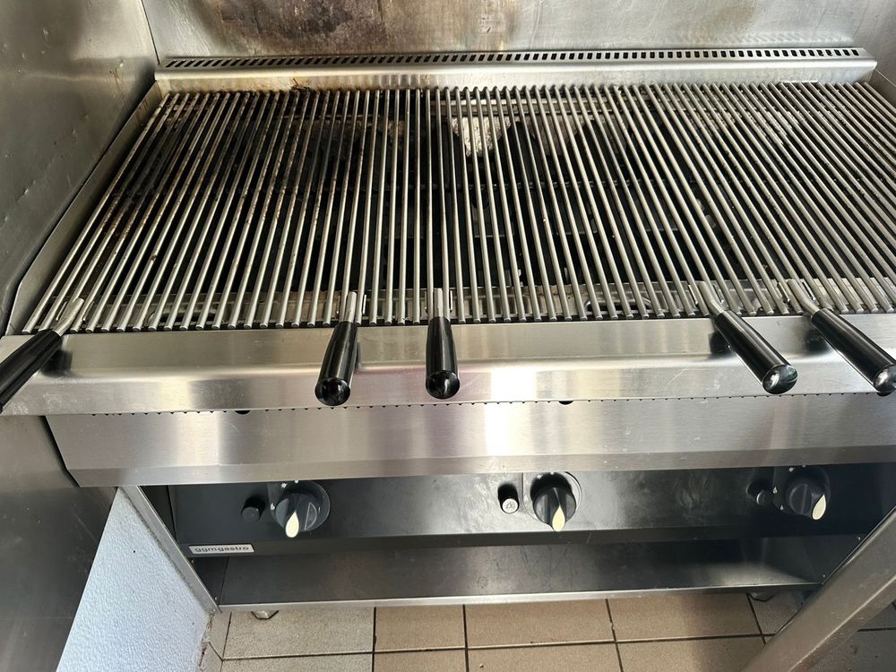 Grill de Água a Gás - 1,2 m (Churrasqueira)