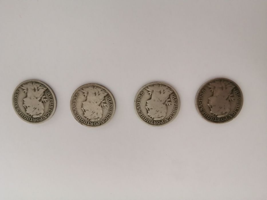 Moedas de 50 centavos 1935