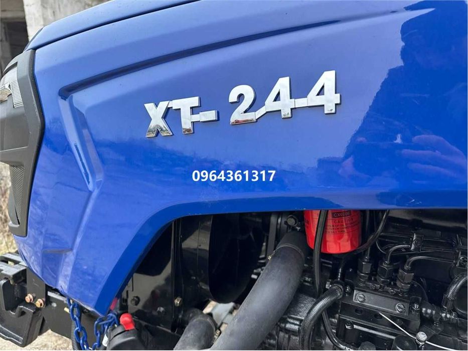 Мінітрактор Форте ХТ-244 LUX КПП: (3+1) безкоштовна доставка під двір