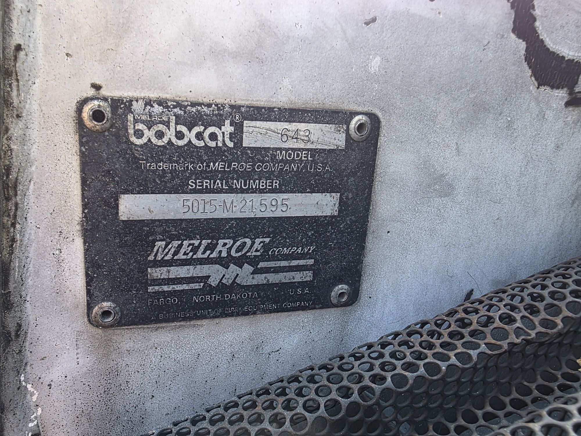Miniładowarka Bobcat 643