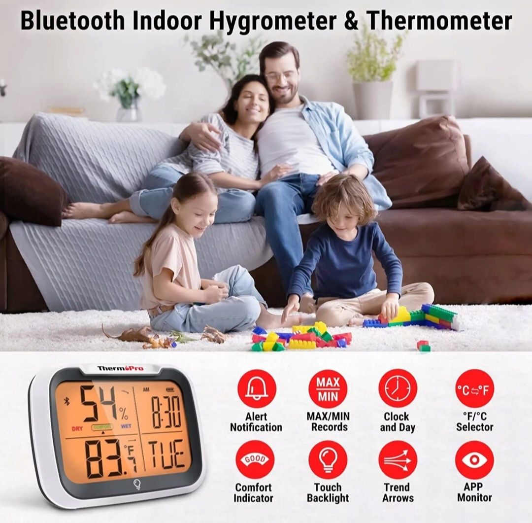 Monitor temperatury i wilgotności ThermoPro TP-393