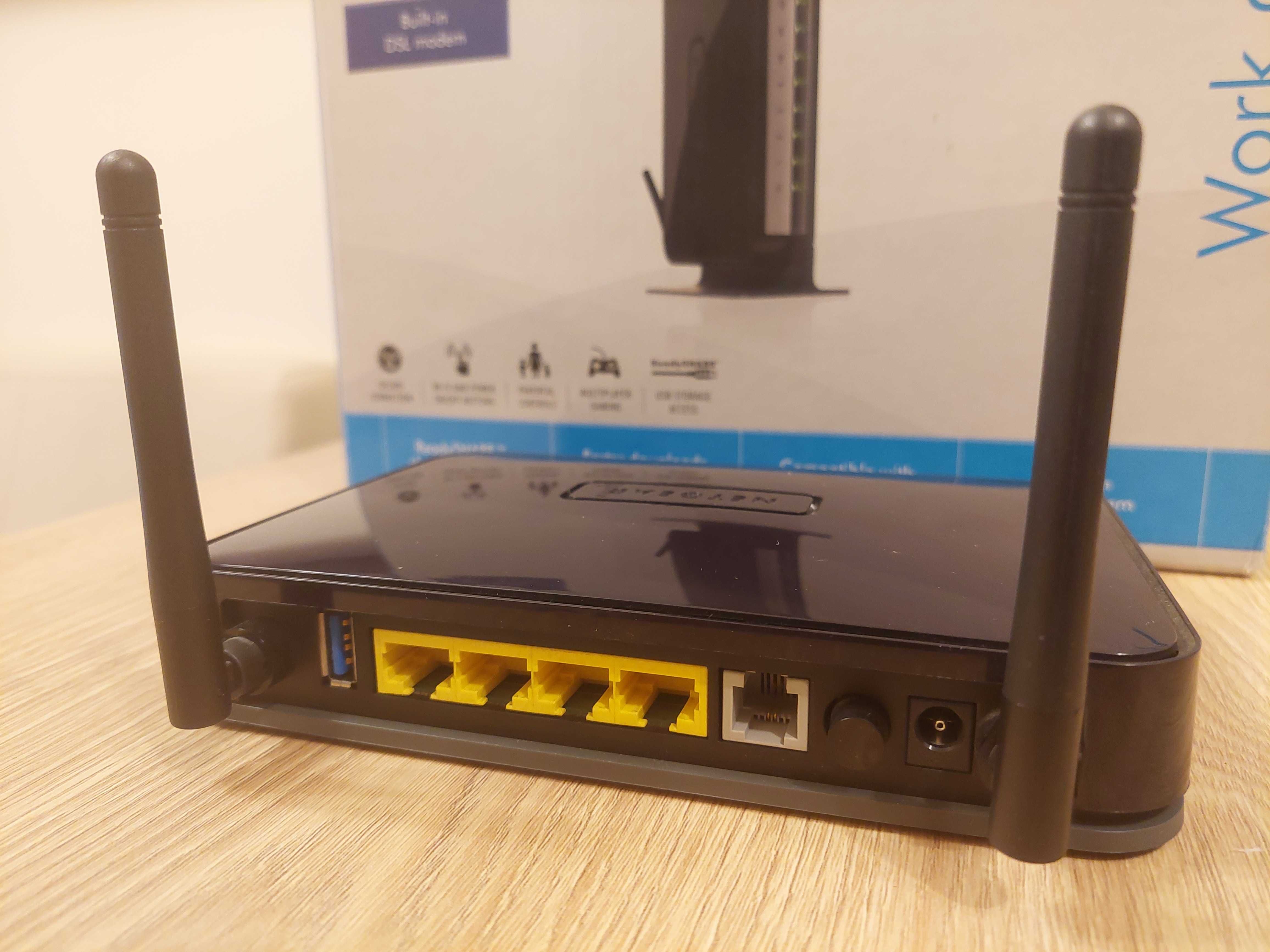 Netgear DGN2200 N300 Wireless ADSL2+ Modem Router