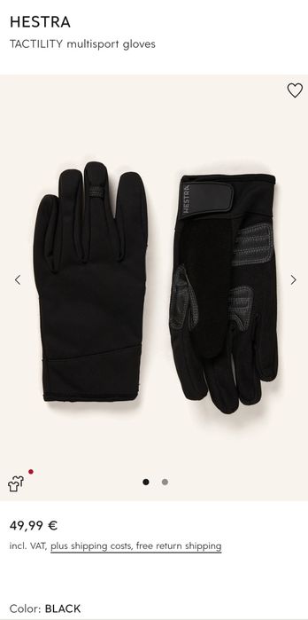 Hestra Tactility Softshell Multisport Mammut Gloves Men's/L(Fit to XL)