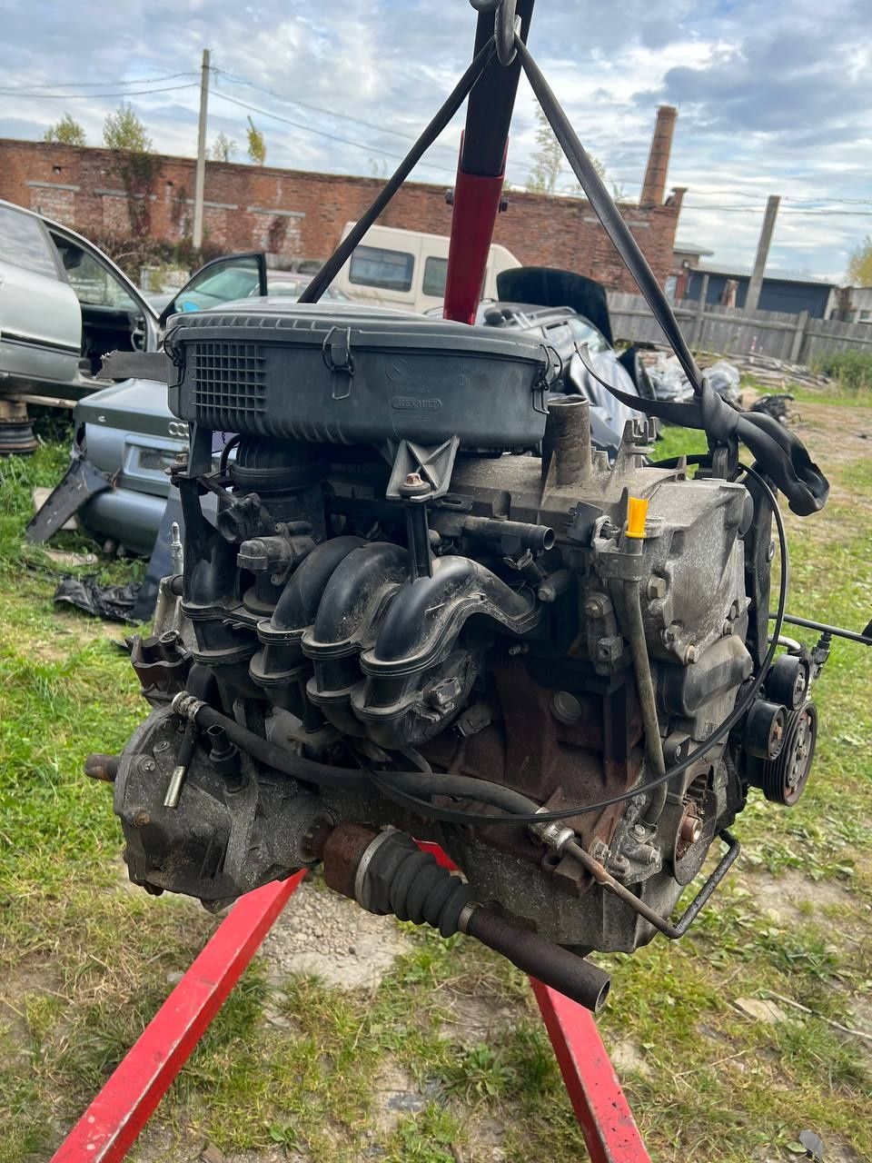 Двигун Мотор Двигатель Dacia Logan Sandero Renault Kangoo Clio 1.4 k7j