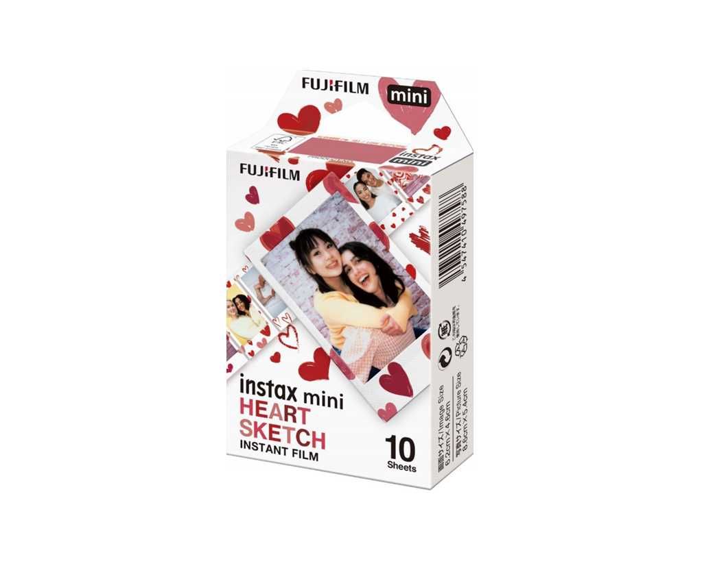 Instax mini HEARTS KETCH wkład 1x10