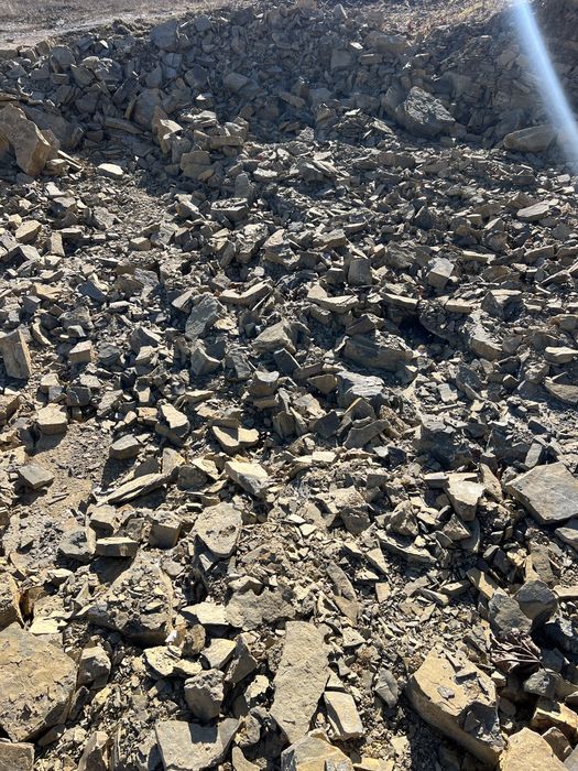 Gruz tłuczeń łupek kamien