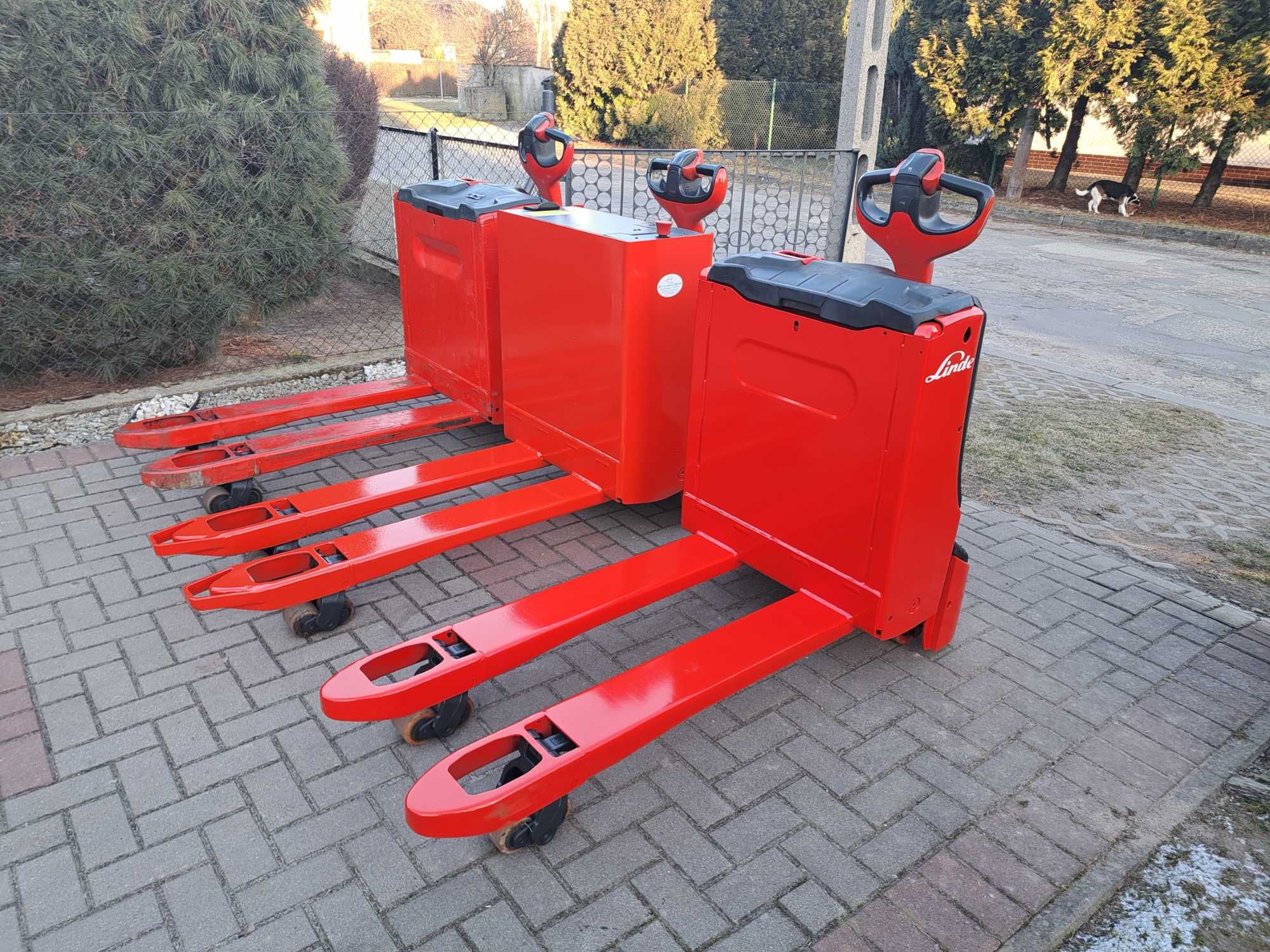 Paleciak elektryczny LINDE T16 i T18