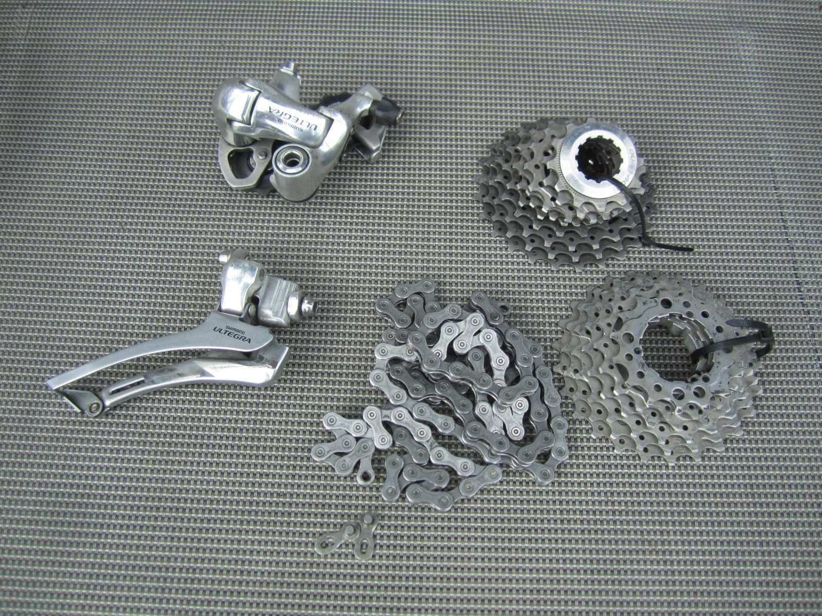 Napęd Shimano Ultegra Dura-Ace 2x10 triathlon szosa czasówka tt