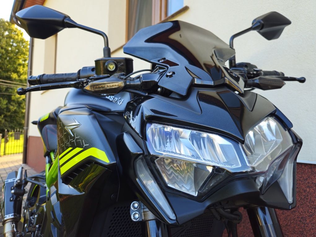 Kawasaki Z900 - 2021 *15tys *Serwisy *Mapy *Bluetooth *Dodatki