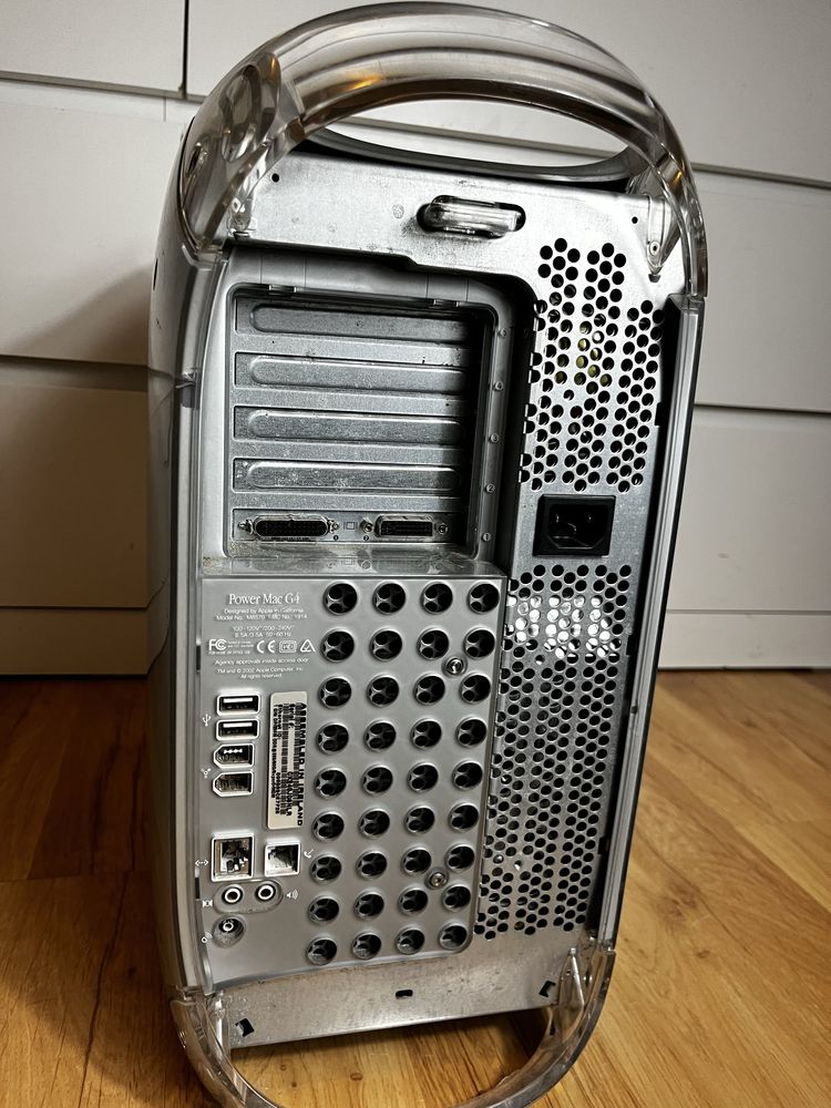 Powermac G4 MDD 2x1ghz 1,25gb ddr1 macos10.5.7 MEGA RZADKI (macos9)