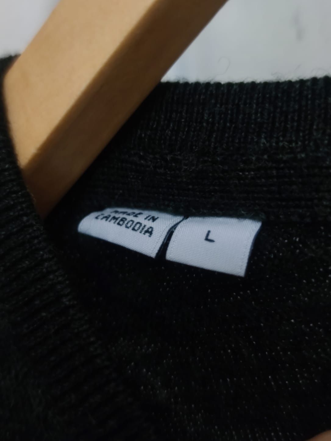 Sweter klasyczny L Selected home merino merynos wełniany wool wełna sw