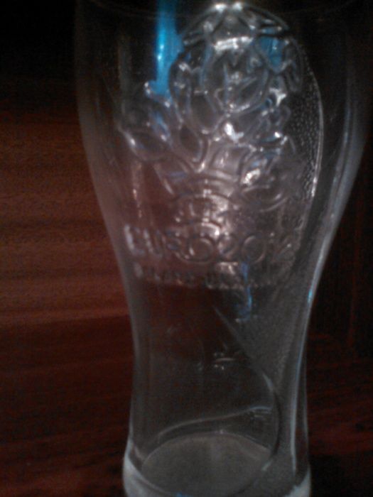 Фирменный стакан Coca Cola euro 2012