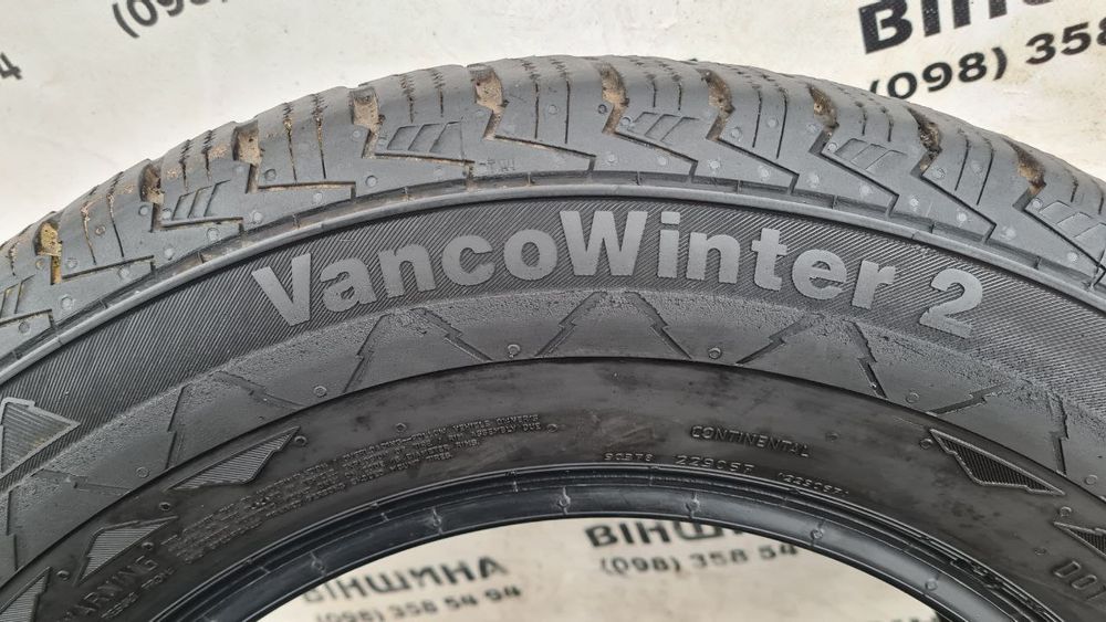 Шина 235/65 R 16C Continental VancoWinter 2. Розпаровка. 7.3мм