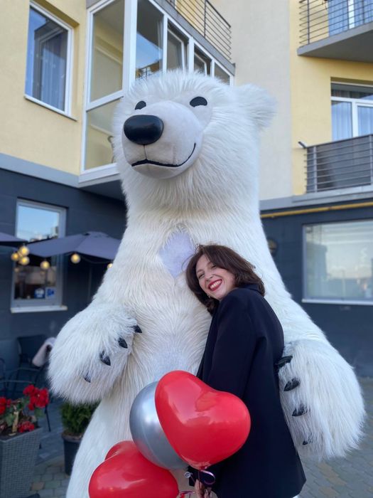 День народження Львів;Аніматори Львів;Свято Львів;Білий ведмідь Львів