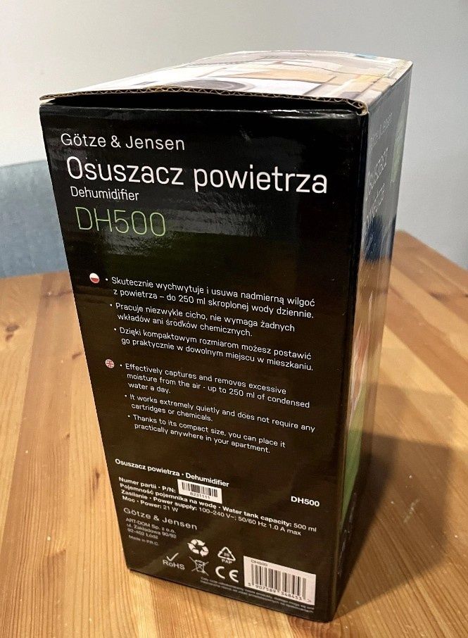 Осушувач повітря Gotze & Jensen DH500