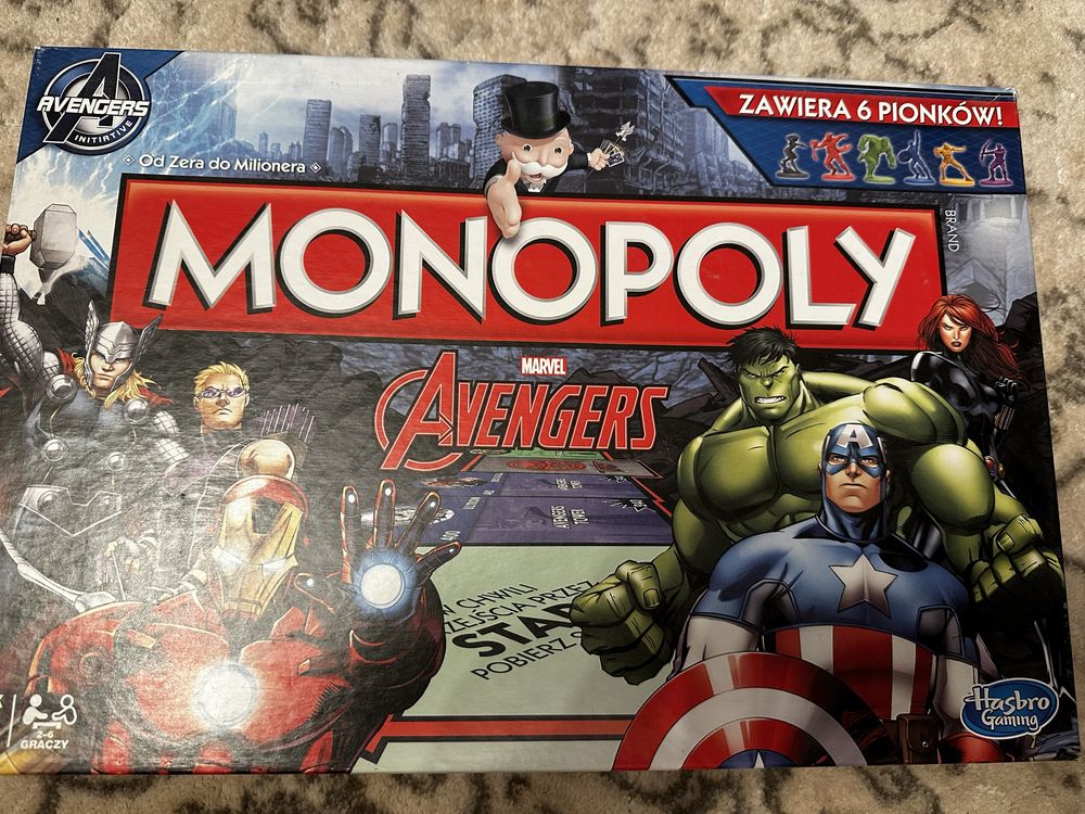 Gra Monopoly Avengers