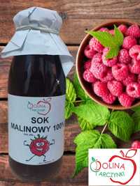 Sok malinowy 100% 250 ml.