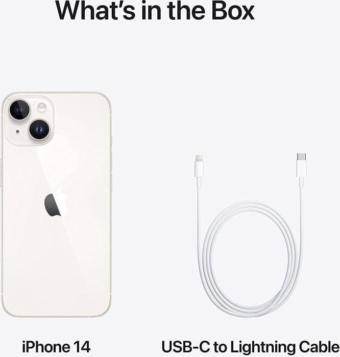 Iphone 14 novo na caixa nunca usado + capa