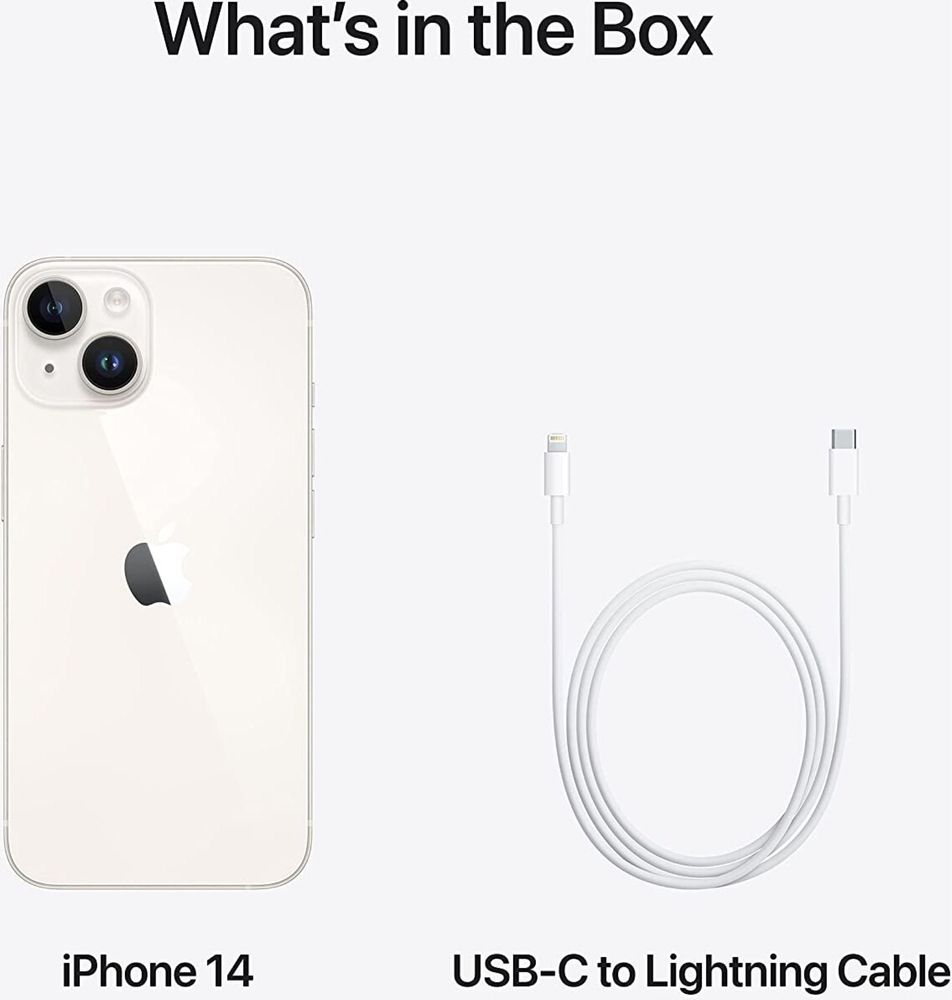 Iphone 14 novo na caixa nunca usado + capa