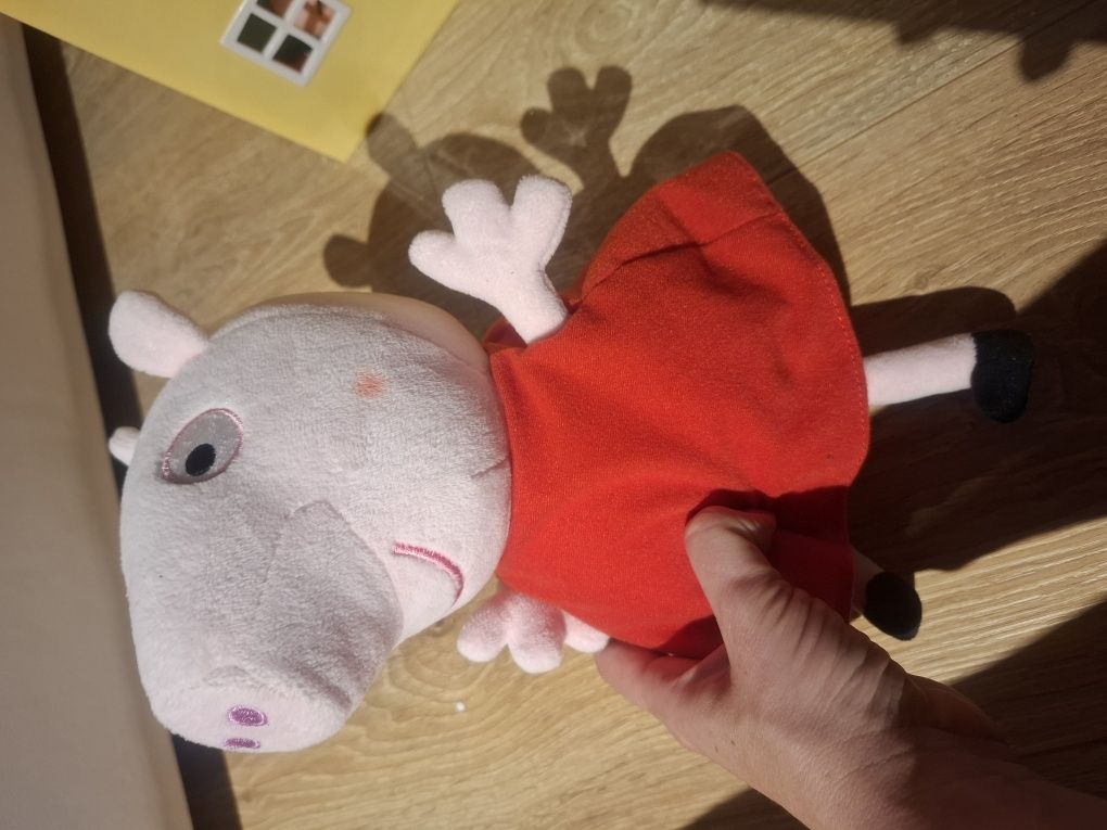 Świnka Peppa komplet pluszaki