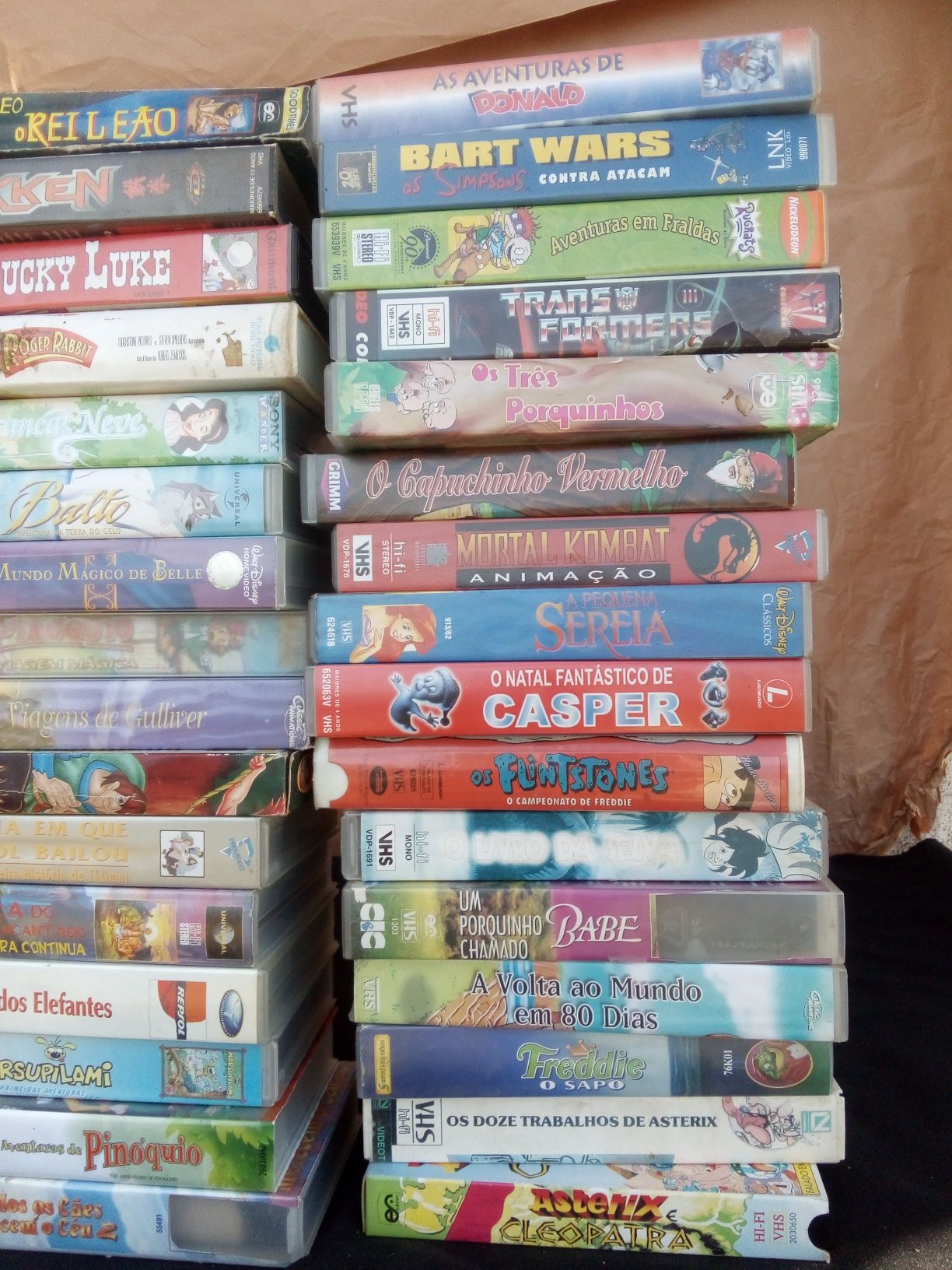 VHS para crianças