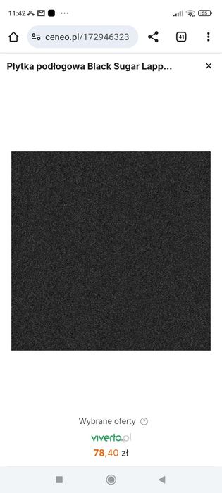 Płytki Black sugar gres lappato