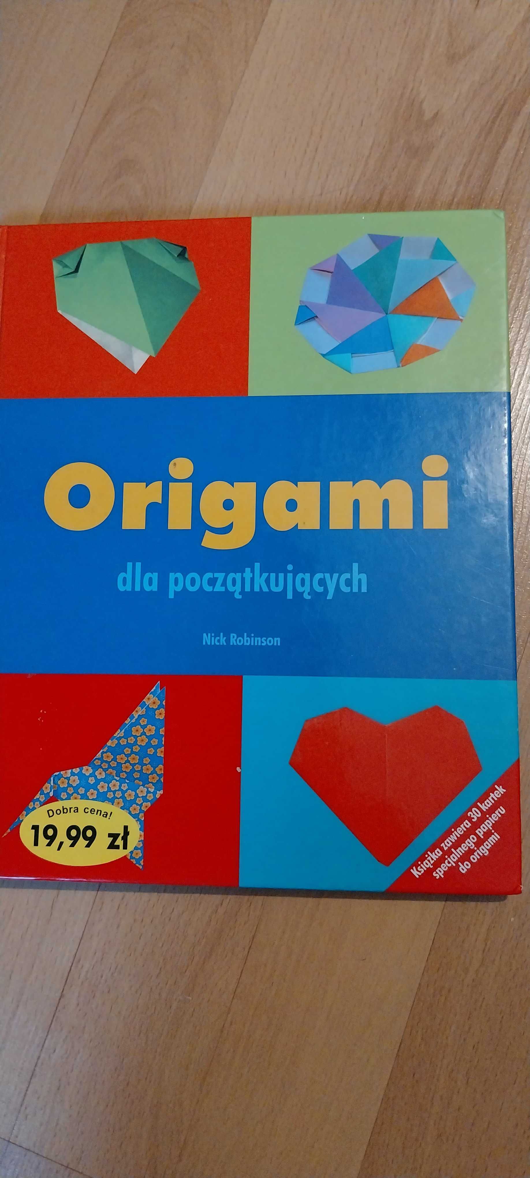 Ksiazka.Origami dla początkujących.