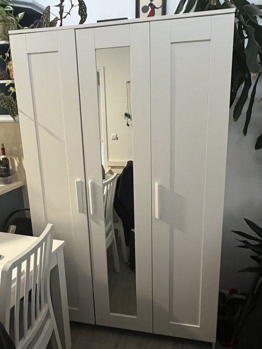 Armário roupeiro 3 portas Ikea Brimnes