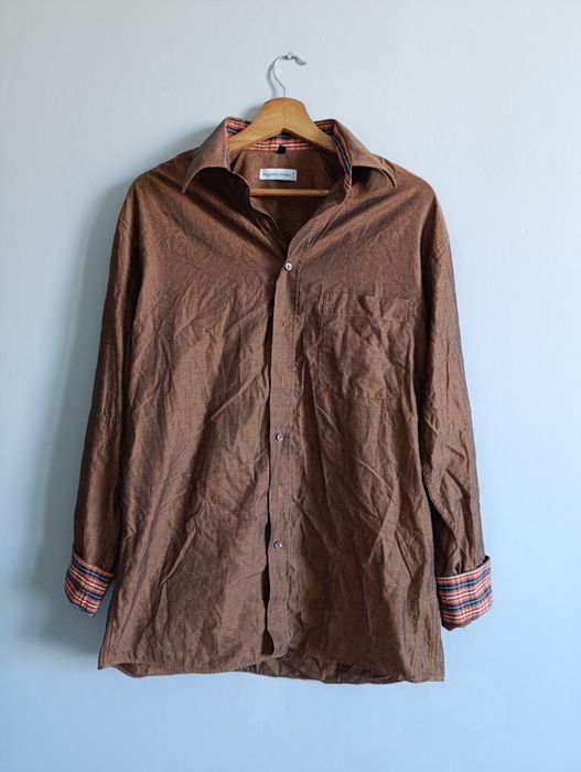Brązowa koszula M