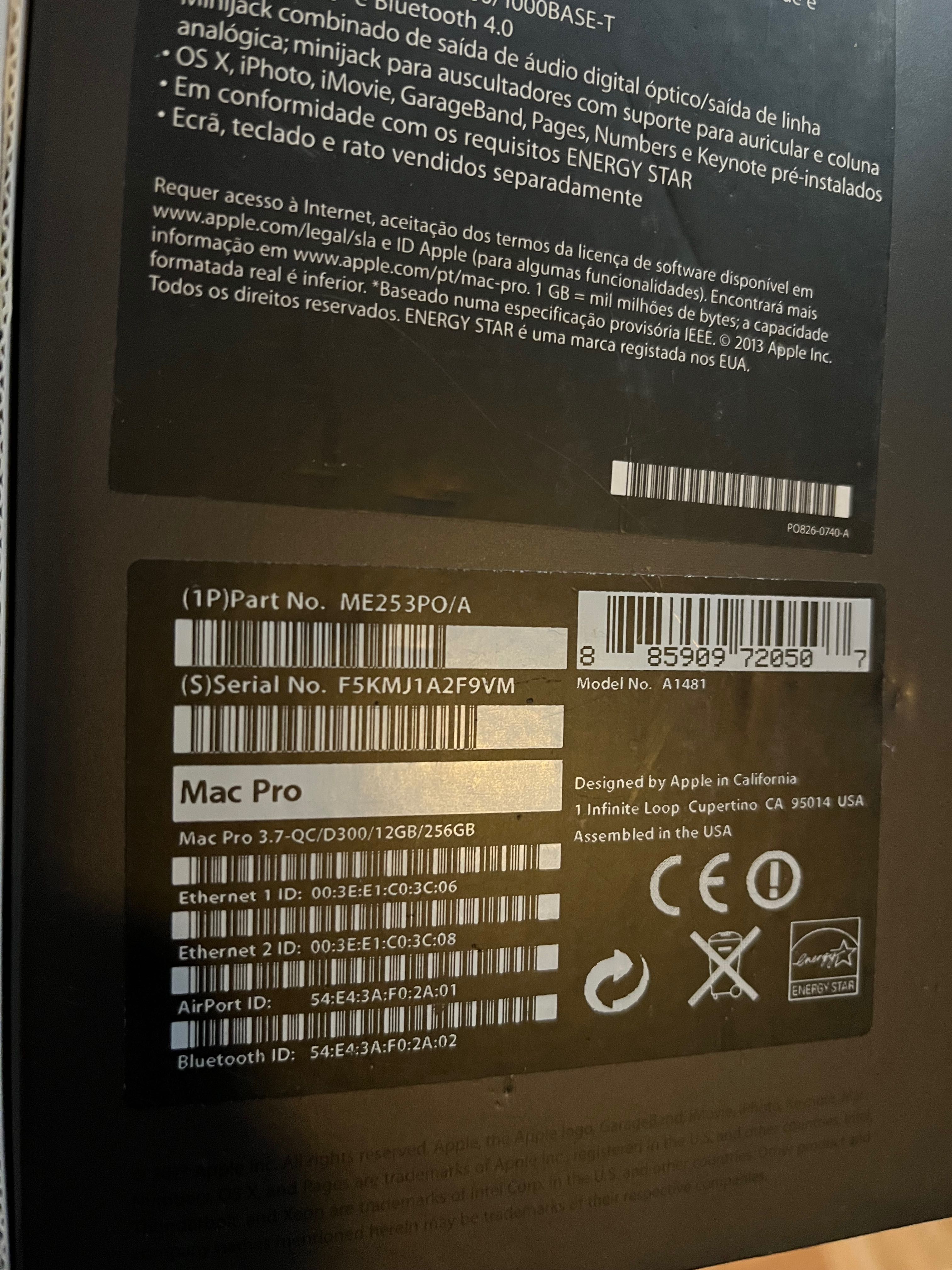 Desktop Mac Pro (Late 2012)