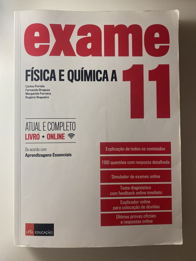 Livro de preparação para o exame nacional de Fisica e Quimica A