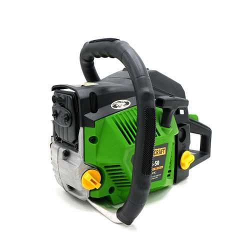 Бензопила Procraft GS50/2 (2 шини 400, 450 мм+2 ланцюга 64, 72 зв.)