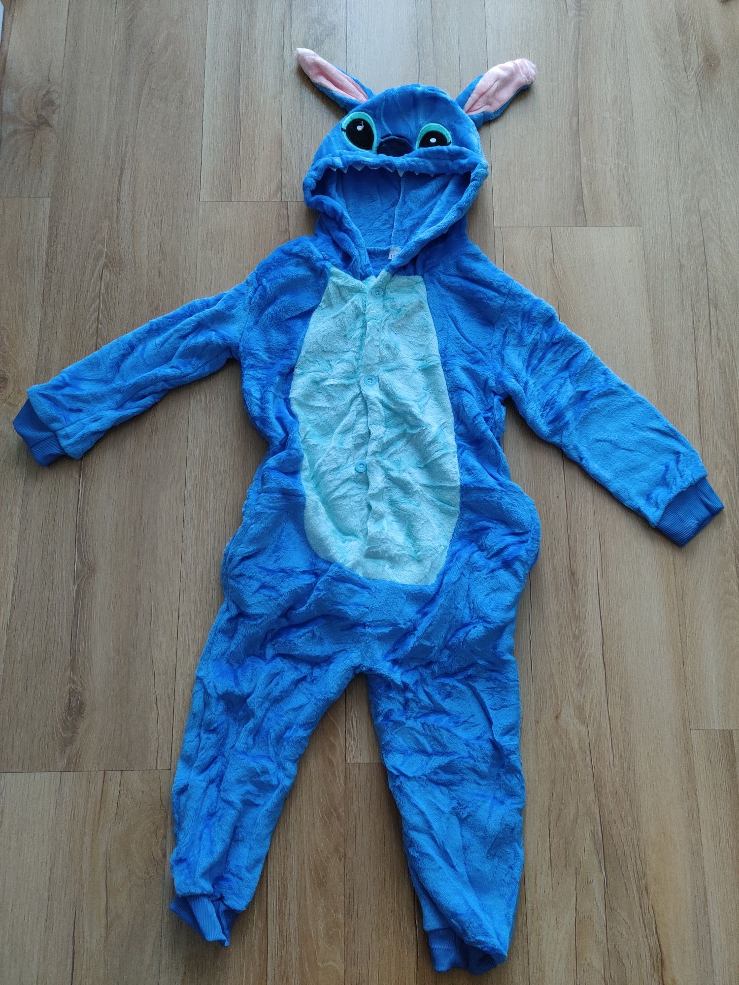 Strój STICH Kostium PIDŻAMA KIGURUMI Roz 104-110-Nowe-Wys24h