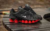 Meskie buty NK Shox LT Black\Red obuwie meskie 40-45