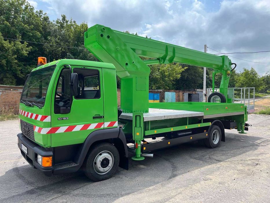 MAN 10.163 автовишка RUTHMANN Т250 25м.