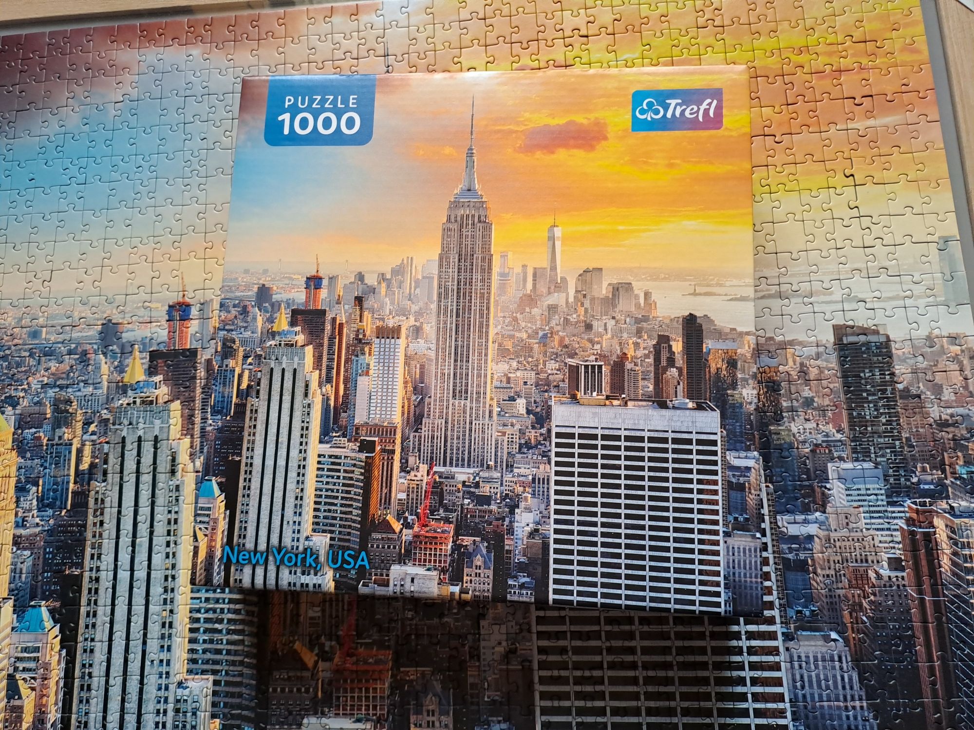 Puzzle Trefl - New York, 1000 elementów