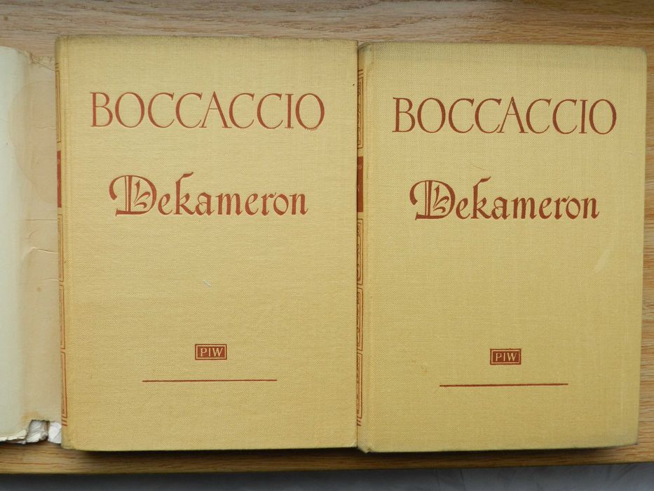 Dekameron Boccaccio. PIW.  2Tomy