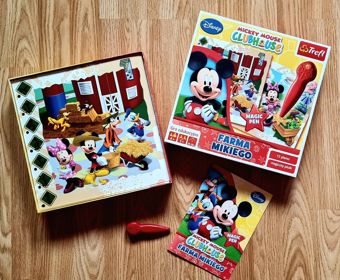 Disney Trefl Gra edukacyjna Farma Mikiego Myszka Mickey