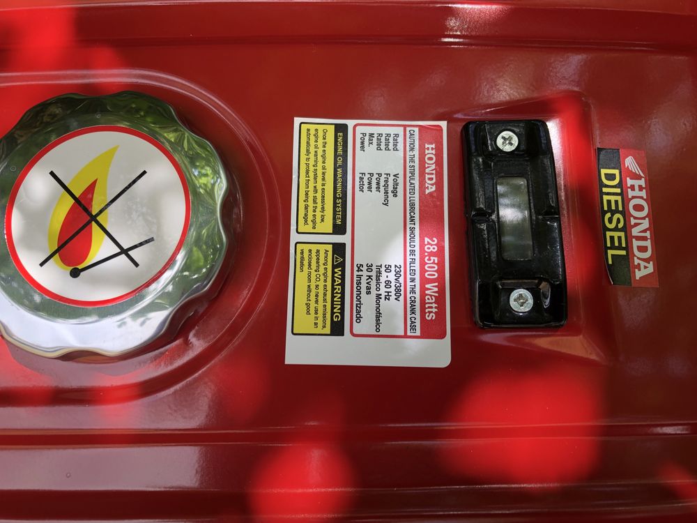 Gerador Honda Monofásico Trifásico Diesel Novo