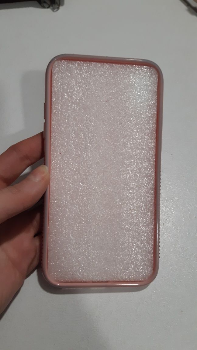 Чехол Swarovski High Love розовый кристалл для iPhone X/XS