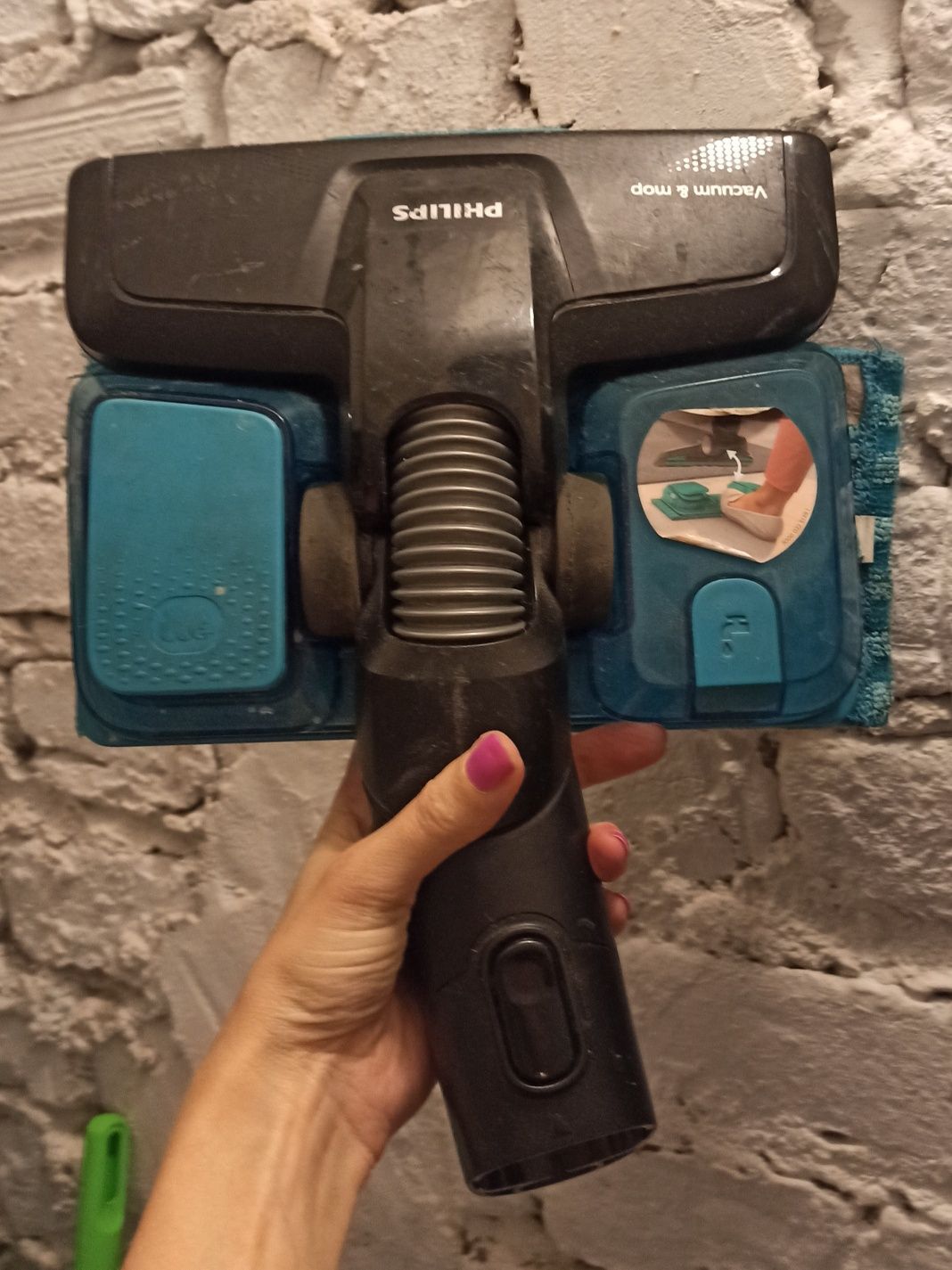 Philips SpeedPro Aqua 3-in-1 bezprzewodowy odkurzacz, o. ręczny i mop